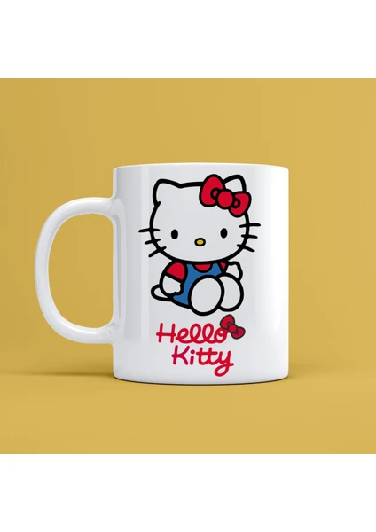 Hello Kitty Tasarımlı Kupa Bardak Mr-15