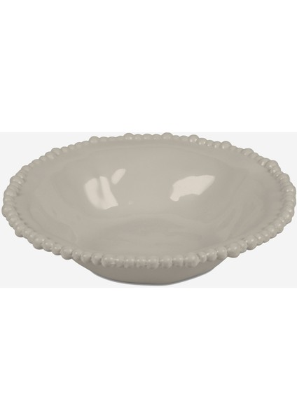 Bej Melamin Çukur Tabak 21,5 cm