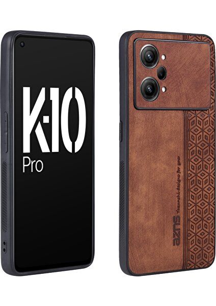 Oppo K10 Pro 5G İçin 3D Kabartmalı Telefon Kılıfı (Yurt Dışından)