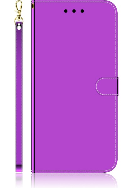 Oppo Reno 8 Pro+ İçin Ayna Pu Kılıfı (Yurt Dışından)