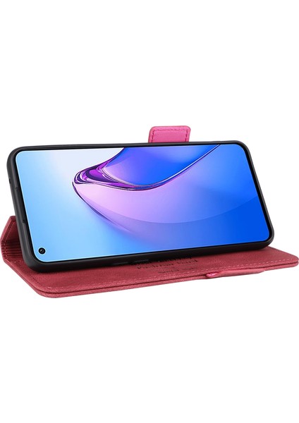 Oppo Reno 8 5G İçin Flip Deri Kılıfı (Yurt Dışından)