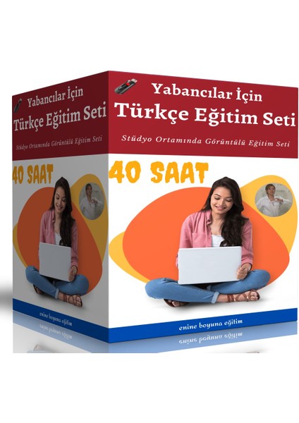 Enine Boyuna Eğitim Yabancılara Türkçe Eğitim Seti (40 Saat Anlatım)