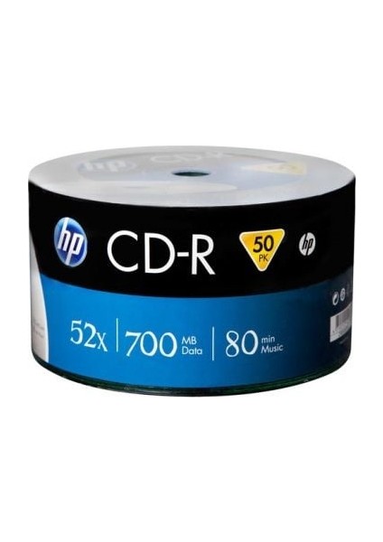 Hp Cd-R 700MB/80MIN 50'li Shrink Paket