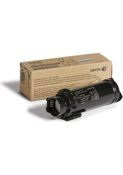 106R03488 Siyah Orijinal Surge Hi-Cap Cartridge 5500 Sayfa Phaser 6510 WC6515