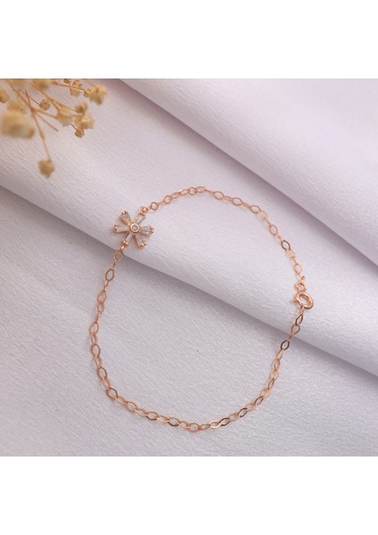 925 Ayar Gümüş Baget Taşlı Tomurcuk Bileklik indirimleri