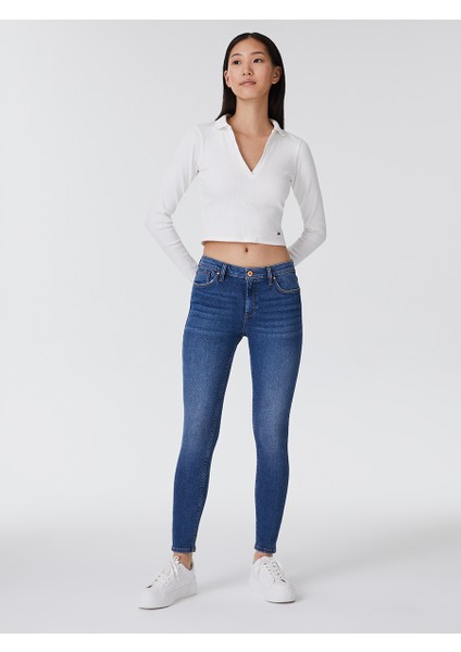 Nicole Skinny Fit Bayan Pantolon