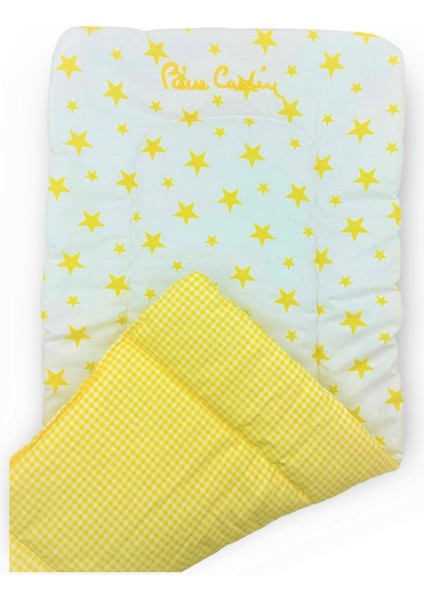 Lüks Nakışlı Bebek Alt Değiştirme Minderi - Sarı fiyatları