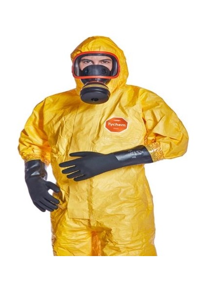 Dupont Tychem 2000 C Kimyasala Dayanıklı Koruyucu Tulum