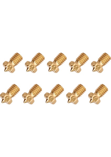 3D Yazıcı E3DV6 Nozzle 0.6 mm 10 Adet