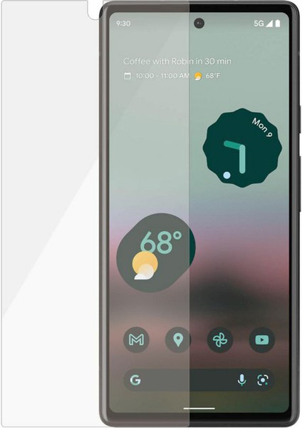 Google Pixel 6A Tempered Glass Cam Ekran Koruyucu