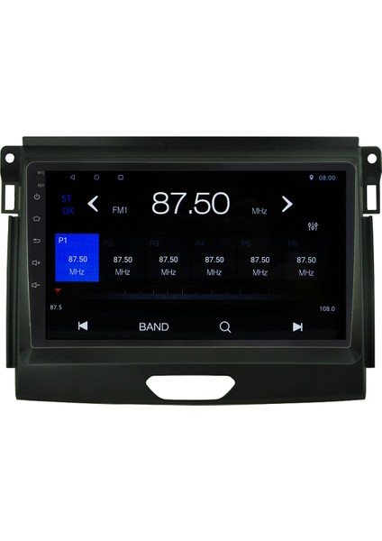 Ford Ranger Android 12 Kablosuz Carplay Navigasyon Multimedya Ekran Teyp - MY-0609W-FORD Ranger