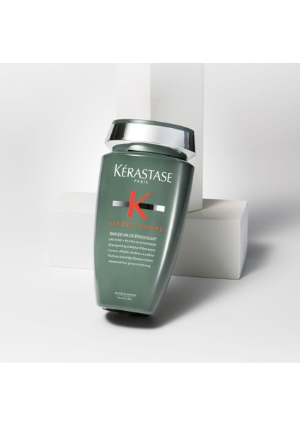Genesis Homme Bain De Masse For Thin Thickness Densifying Boosting Shampoo For Male 250ML
