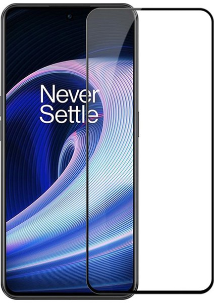 Oneplus Ace Pro 5g - Oneplus 10T 5g Tam Kaplayan Çerçeveli Tempered Ekran Koruyucu - Siyah