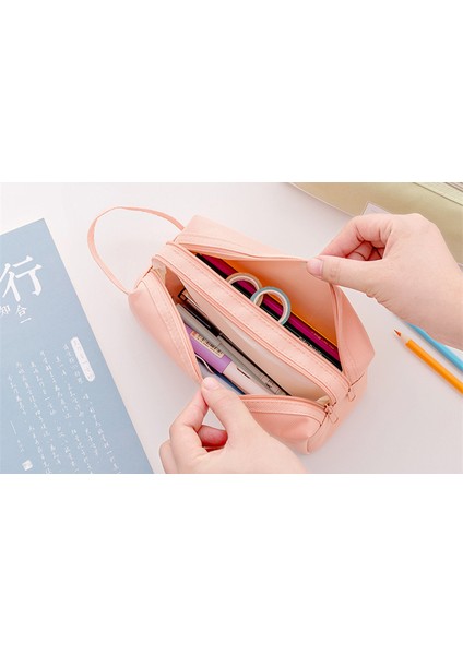 Çift Taraflı Cepli Kırtasiye Kalem Kutusu (Yurt Dışından) fiyatları