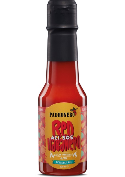 Red Habanero Acı Sos 200 ml.