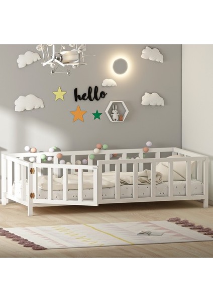 Troy Montessori Yatak Kapılı 120*200