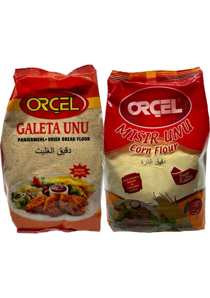 Galeta Unu 300GR. + Orçel Mısır Unu 300GR.