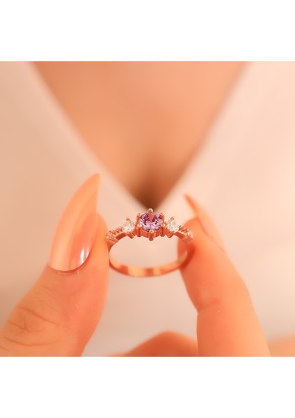 925 Ayar Gümüş Prenses Yüzük