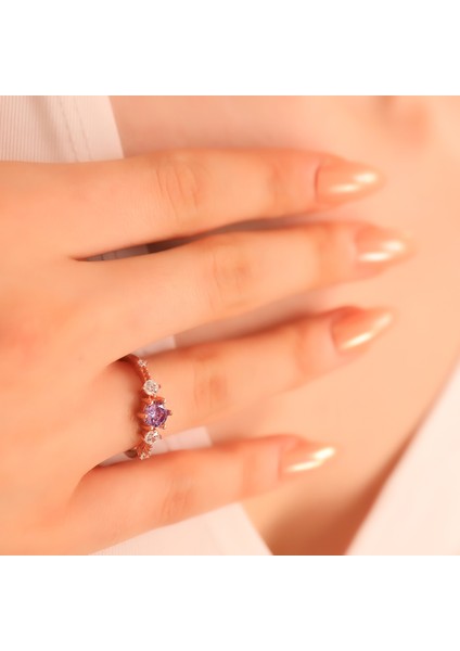 925 Ayar Gümüş Prenses Yüzük fırsatları