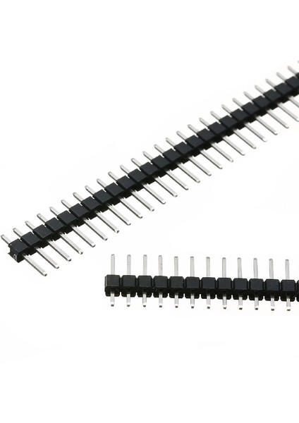 1X40 Pin 14MM Erkek Pin Header 180 Derece - 4 Adet