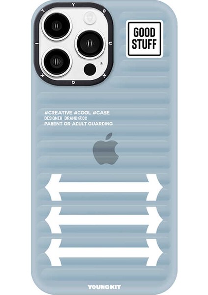 Apple iPhone 13 Pro Kılıf Baskılı Desenli Youngkit Luggage Firefly Serisi Kapak