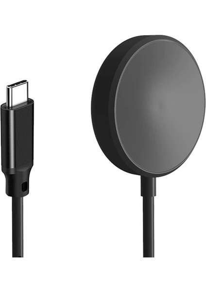 Samsung Galaxy Watch 4 44MM SM-R870 Manyetik Kablosuz USB Type-C Şarj Aygıtlı Kablo 1 Metre