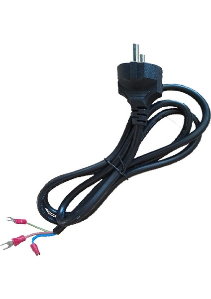 Güvenlik Cctv Power Kablo Pabuçlu 1.5m 3X0.75MM 1,5 Metre