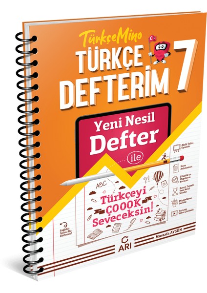 7.Sınıf TürkçeMino Türkçe Defterim