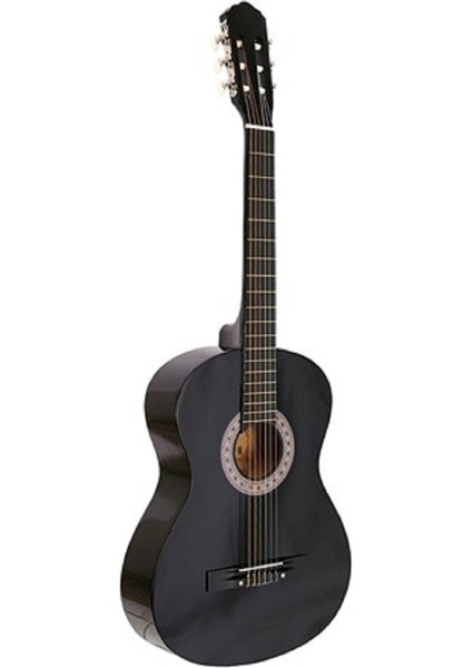 Siyah Klasik Gitar Tam Boy Kılıflı Pena Dahil