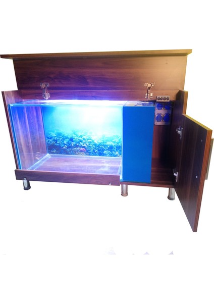 Akvaryum Tv Ünitesi Ceviz 110 cm modelleri