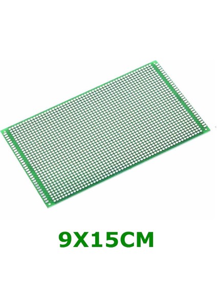 Roba 9X15CM Proto Pcb Pertenaks Prototip Deney Kartı Delikli Plaket