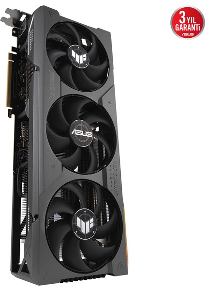 ASUS GEFORCE TUF RTX 4090 24GB 384bit GDDR6X 2595MHz OC 2xHDMI 3xDP RGB (TUF-RTX4090-O24G-GAMING) DLSS3 EKRAN KARTI