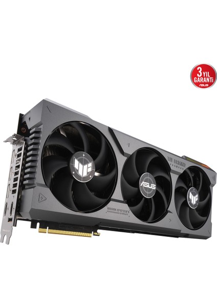 ASUS GEFORCE TUF RTX 4090 24GB 384bit GDDR6X 2595MHz OC 2xHDMI 3xDP RGB (TUF-RTX4090-O24G-GAMING) DLSS3 EKRAN KARTI