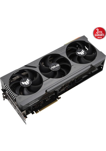 ASUS GEFORCE TUF RTX 4090 24GB 384bit GDDR6X 2595MHz OC 2xHDMI 3xDP RGB (TUF-RTX4090-O24G-GAMING) DLSS3 EKRAN KARTI