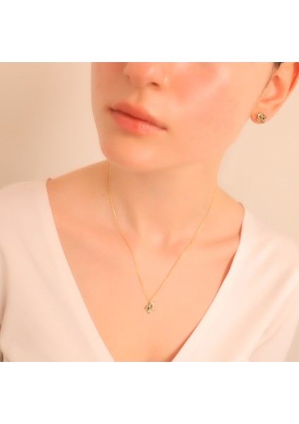 925 Ayar Gümüş Unicorn Kolye Küpe Set fiyatları