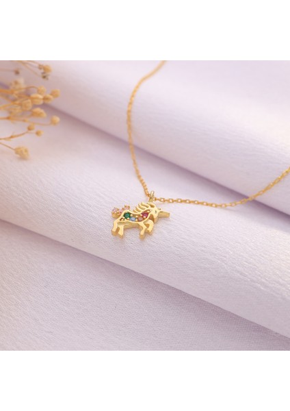 925 Ayar Gümüş Unicorn Kolye indirimleri