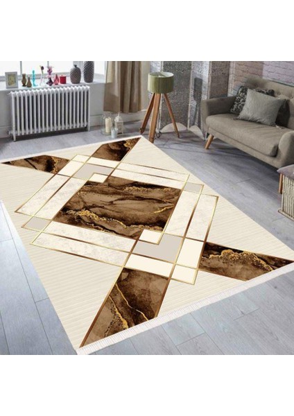 Pvc Kaymaz Taban Salon Mutfak Yatak Odası Halısı Yolluk I-CK-764