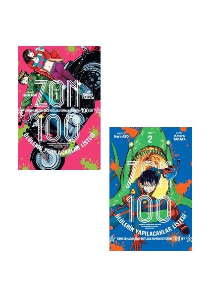 Zom 1-2. Ciltler Manga Seti