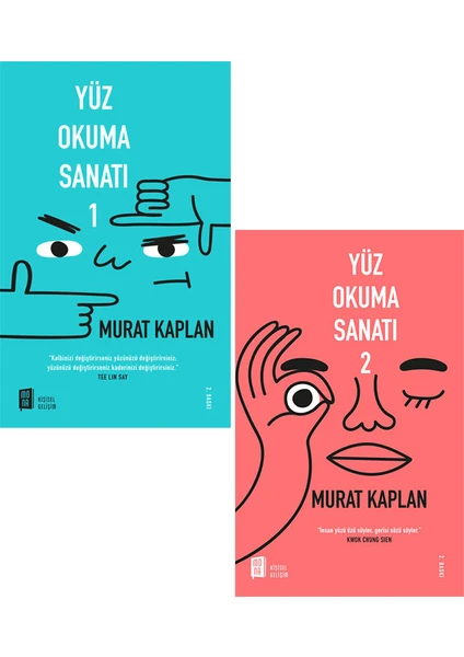 Yüz Okuma Sanatı 2 Kitap Set - Murat Kaplan