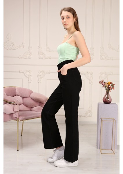 Biyeli Lastikli Ispanyol Pantolon indirimleri