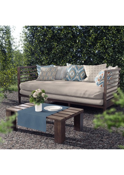 Ibiza Dijital Baskılı Sututmaz Keten Görünümlü Kalın Biyeli Dokuma Kırlent fırsatları