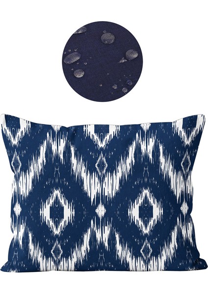 Ibiza Dijital Baskılı Sututmaz Keten Görünümlü Kalın Biyeli Dokuma Kırlent fiyatları