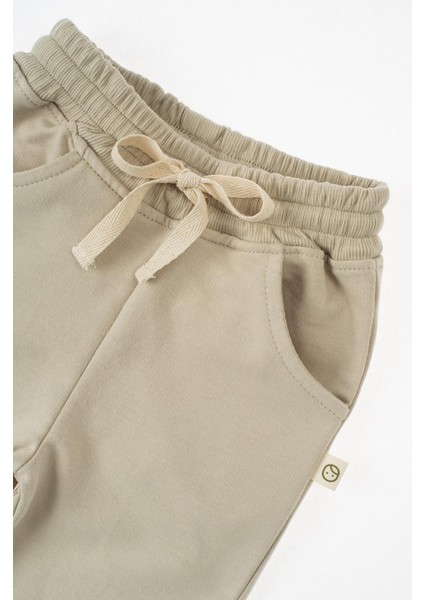 Eşofman Altı Çocuk Bej Organik Pamuk modelleri