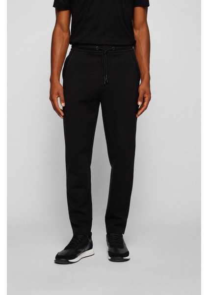 Jersey Trousers Pamuk Karışımlı, Kavisli Logolu Eşofman Altı 50456414