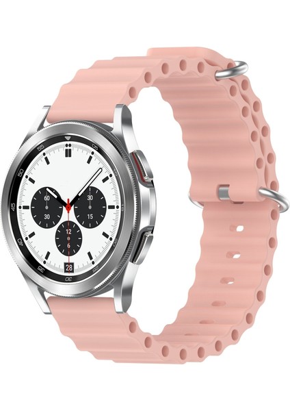 Samsung Galaxy WATCH(46MM) Samsung Gear S3 Frontier Uyumlu Bakla Silikon Kordon