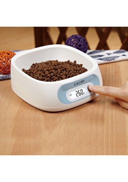 Kedi-Köpek Mama ve Su Kabı Elektronik Beslenme Kabı 2kg/1g