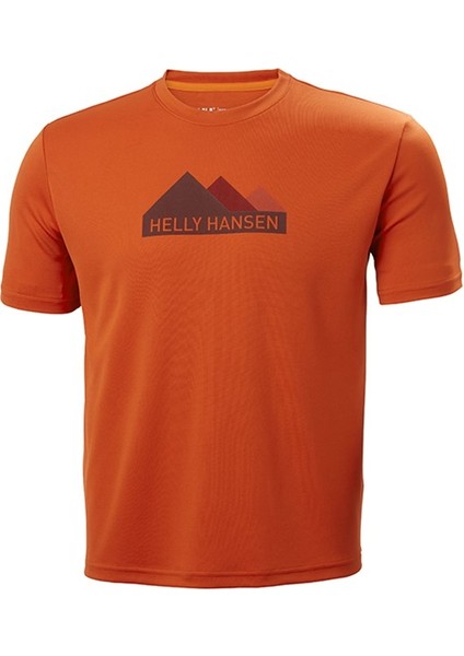 Helly Hansen Hh Tech Graphic T-Shirt Erkek T-Shirt / Polo T-Shirt
