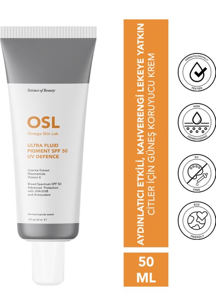 Ultrafluid + Pigment Spf 50 Uv Defence 50ML