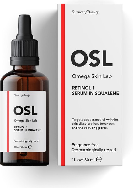 Retinol %1 Serum In Squalen 30ML