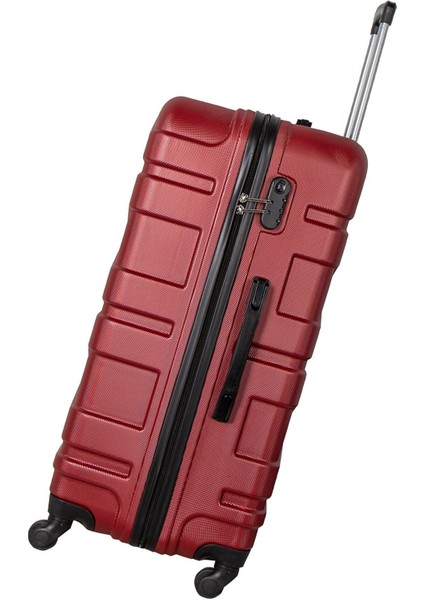 WX-1002 Bordo Büyük Boy Valiz fiyatları